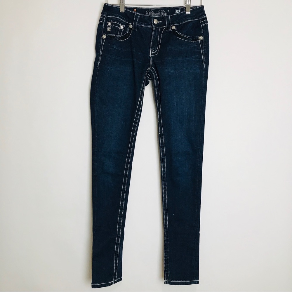 Miss Me Dark Wash Jegging Size 28